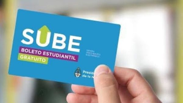 SUBE Estudiantil Cargar Saldo