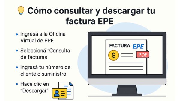 consultar y descargar tu factura EPE