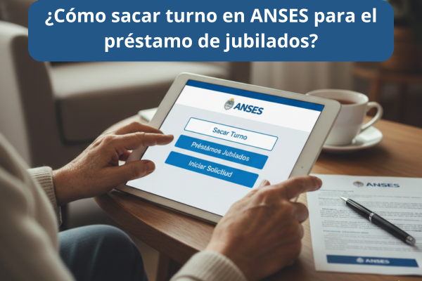 ¿Cómo sacar turno en ANSES para el préstamo de jubilados?